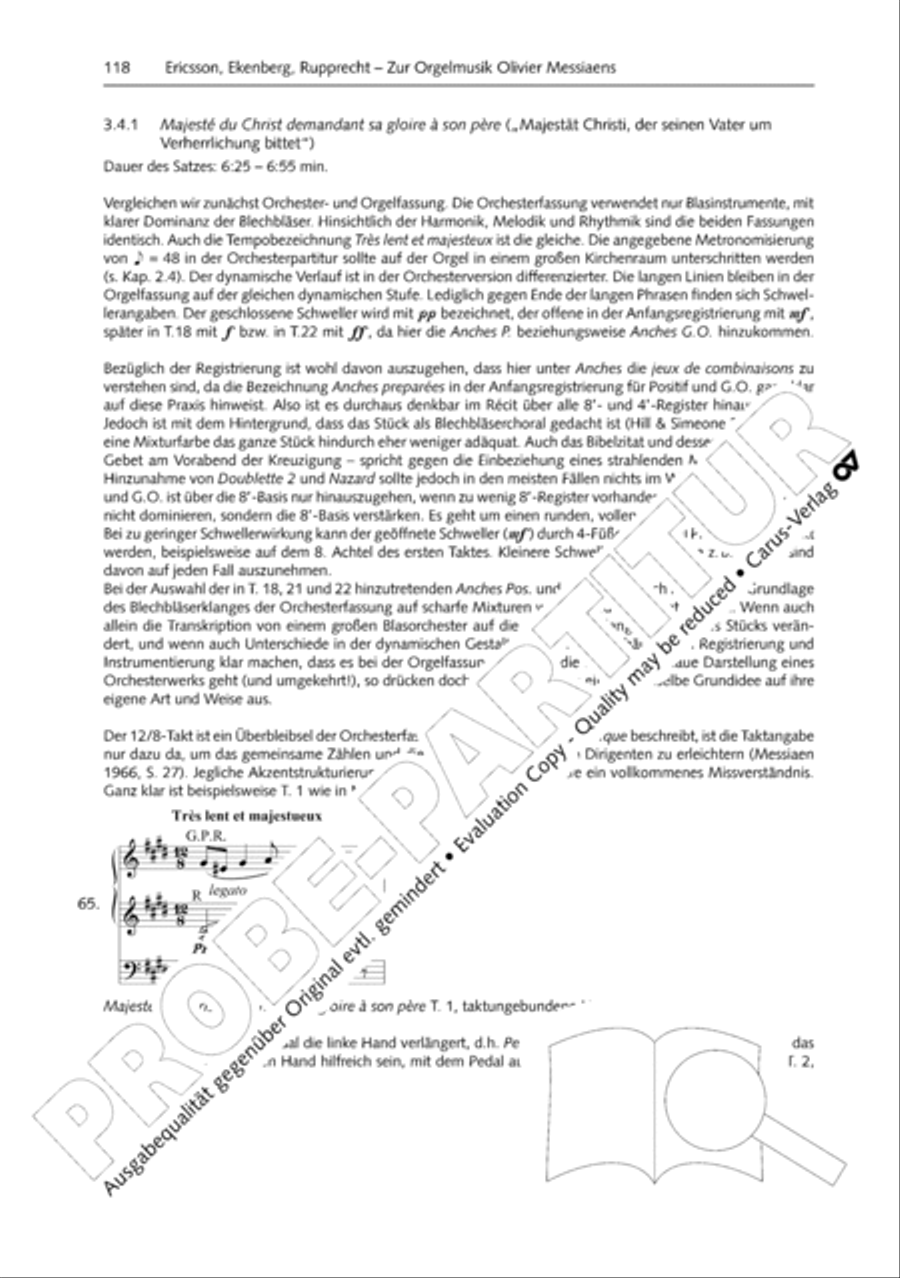 Orgelschule zur historischen Auffuhrungspraxis Organ Solo scores gallery preview page 119