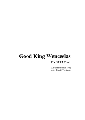 Book cover for GOOD KING WENCESLAS - Arr. for SATB Choir