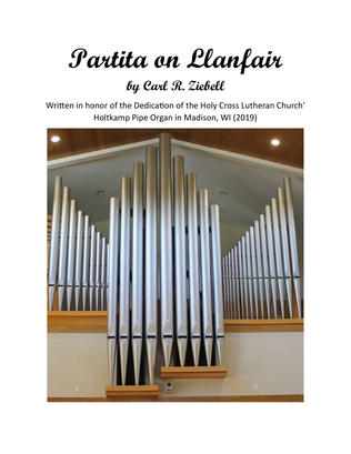 Book cover for Partita on LLANFAIR