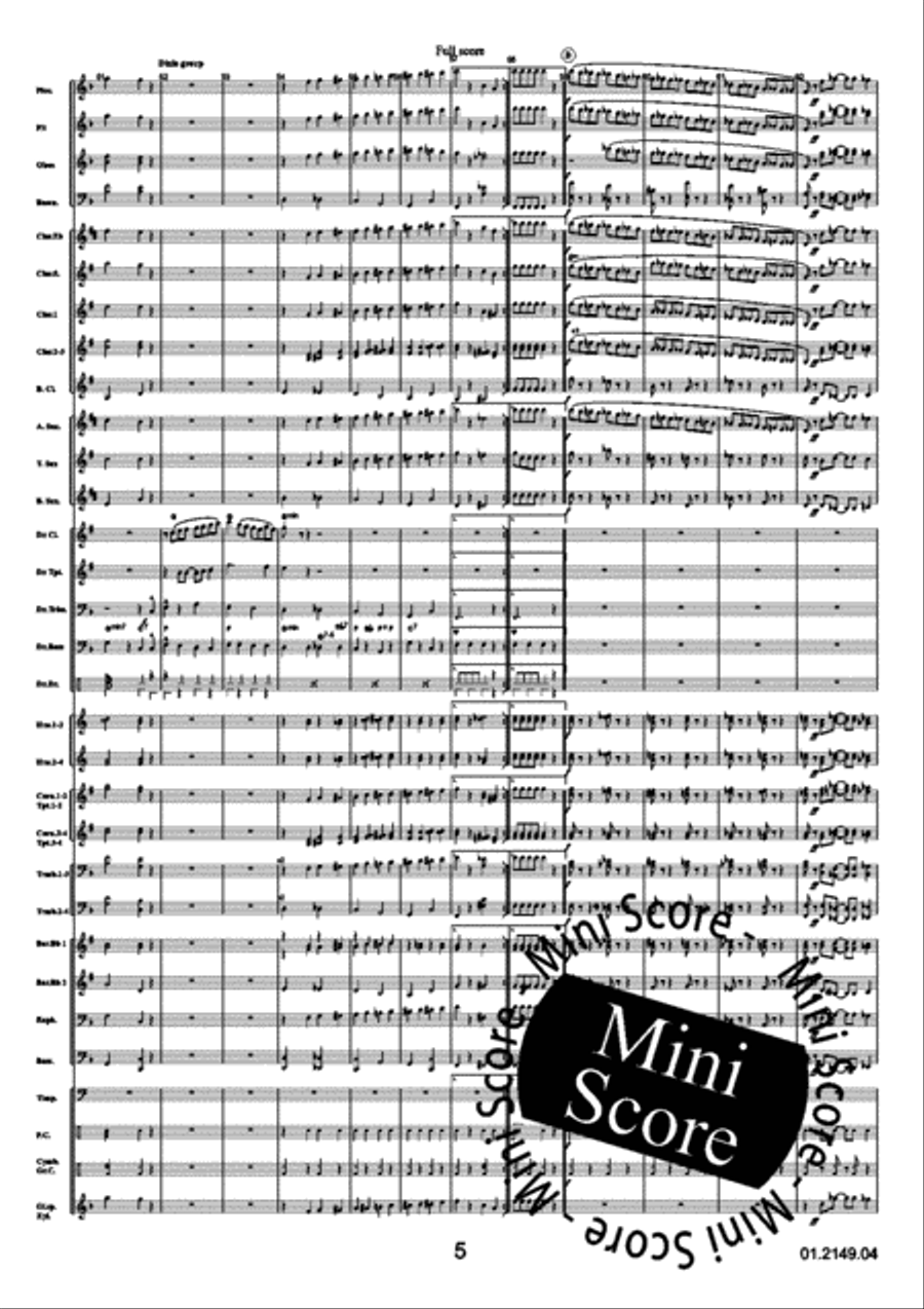 High School Dixie Big Band scores gallery preview page 11