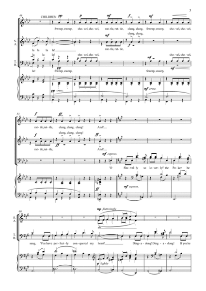 Three Nonsense Songs (SATB and optional childrens' choir) image number null