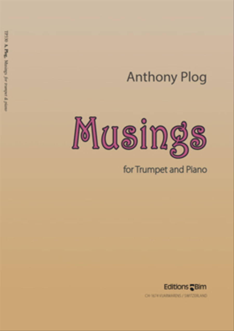Musings Trumpet Solo scores gallery preview page 1