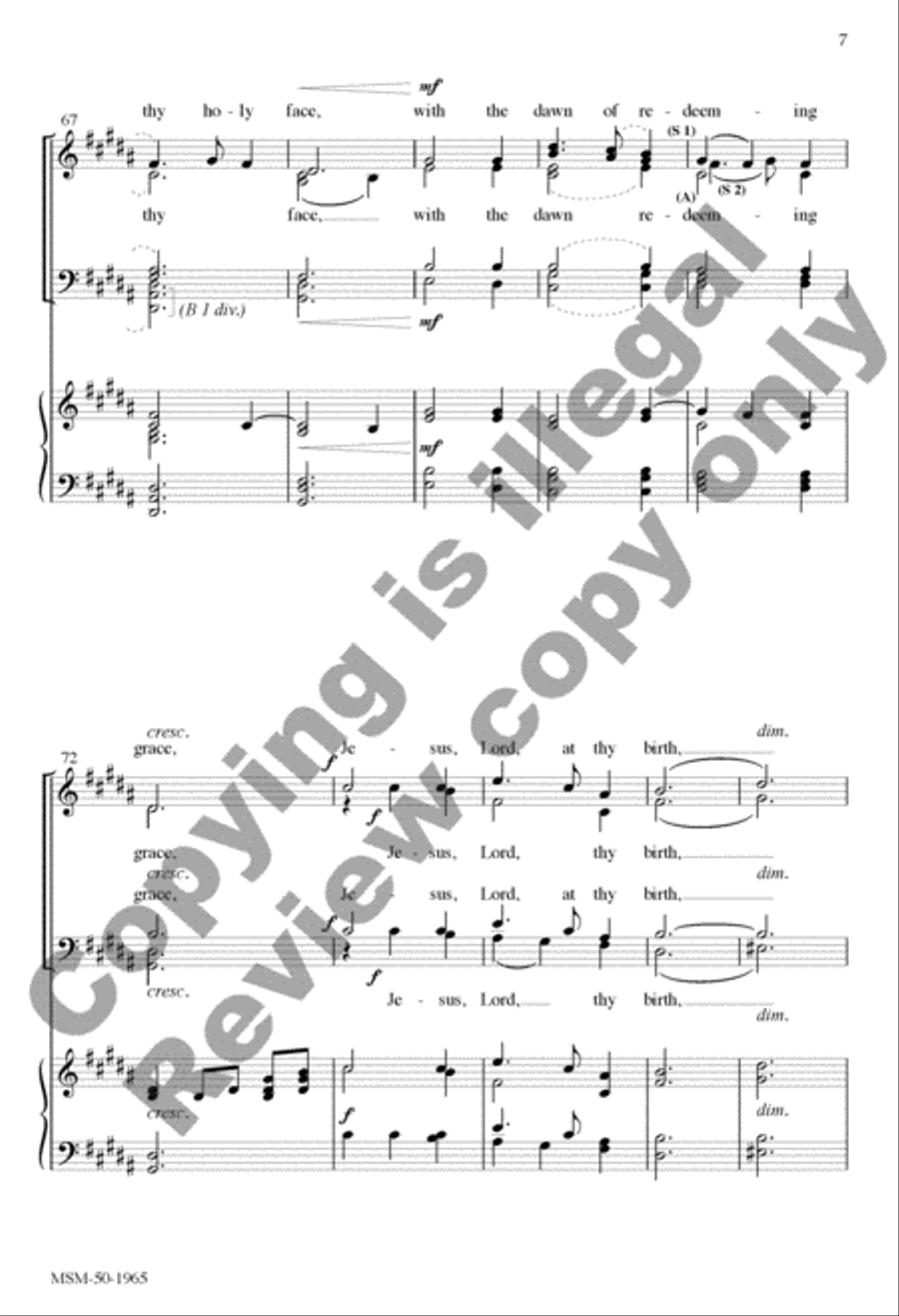 Silent Night Silent Night 4-Part scores gallery preview page 14