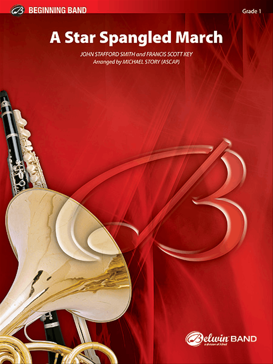 A Star-Spangled March A Star-Spangled March Concert Band scores gallery preview page 1