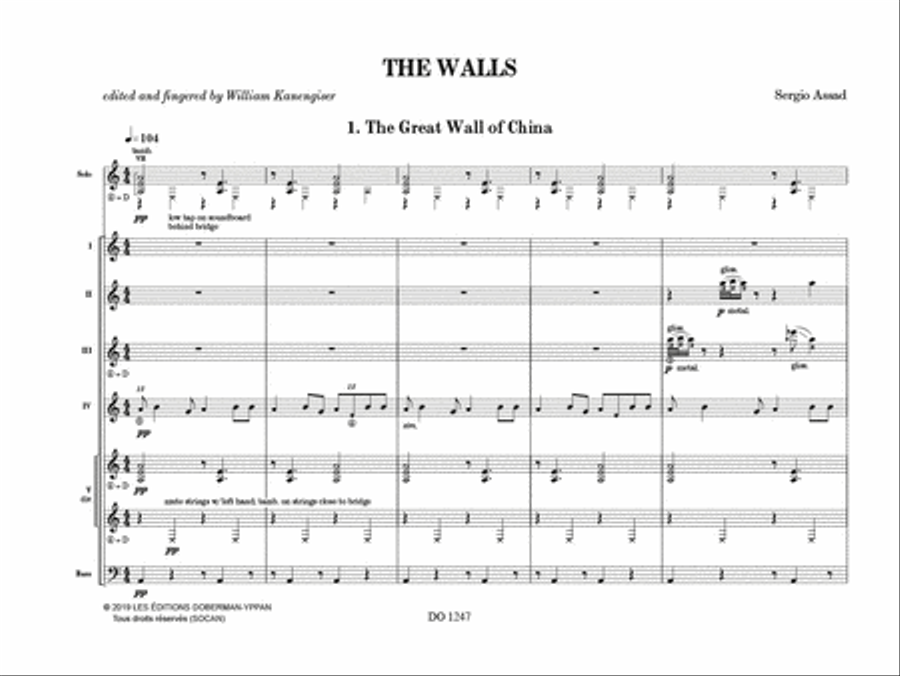 The Walls Guitar Ensemble scores gallery preview page 2