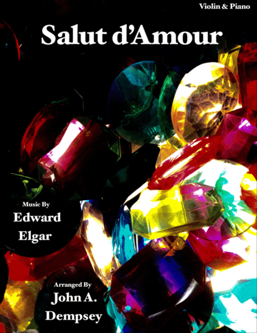 Salut d'Amour (Love's Greeting): Violin and Piano Violin Solo scores gallery preview page 1