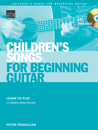 Book cover for Children's Songs for Beginning Guitar