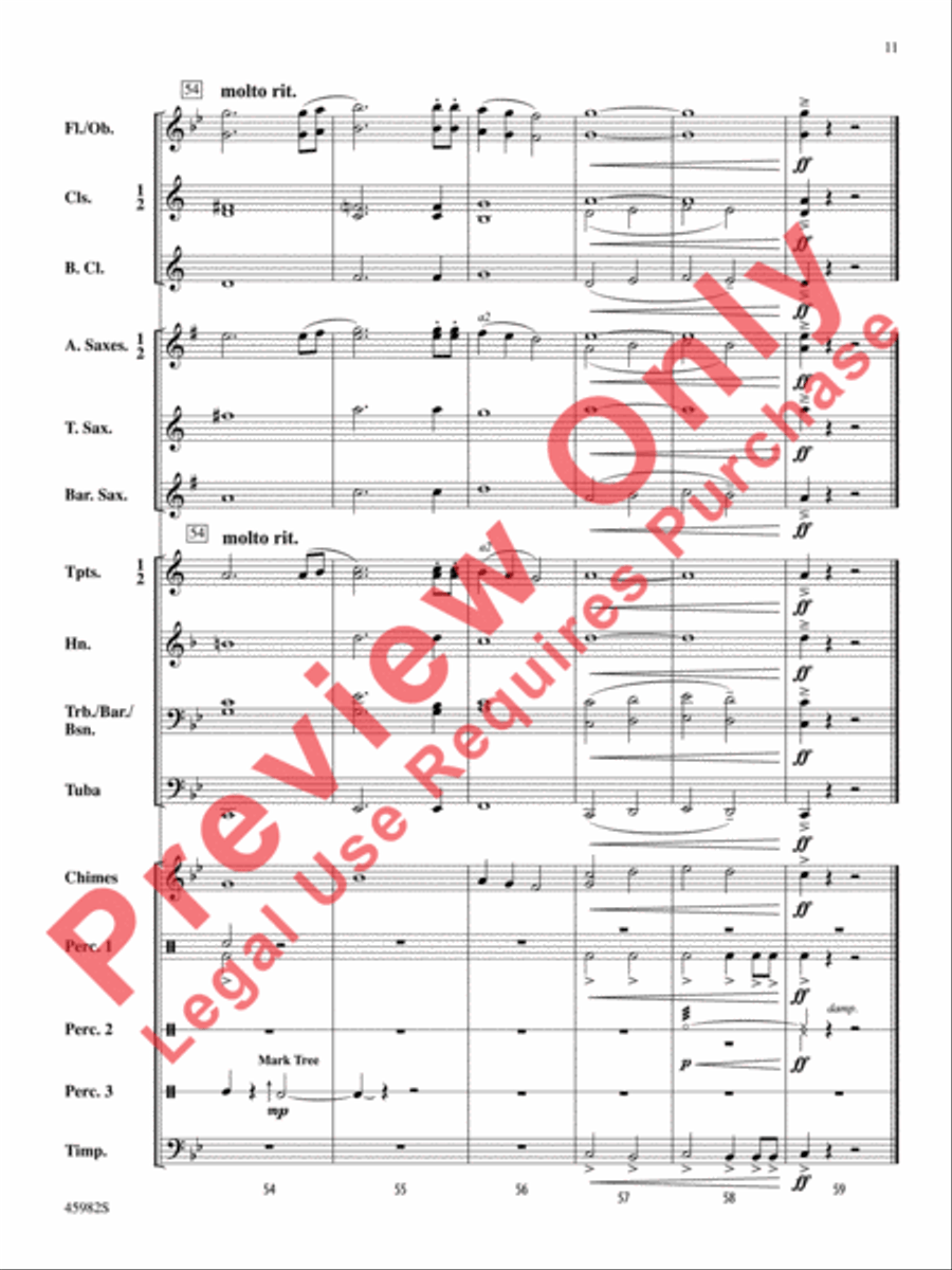 Shipwreck Cove Shipwreck Cove Concert Band scores gallery preview page 12