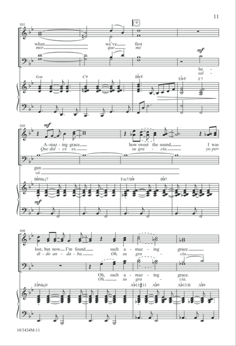 How Sweet the Sound How Sweet the Sound 4-Part scores gallery preview page 12