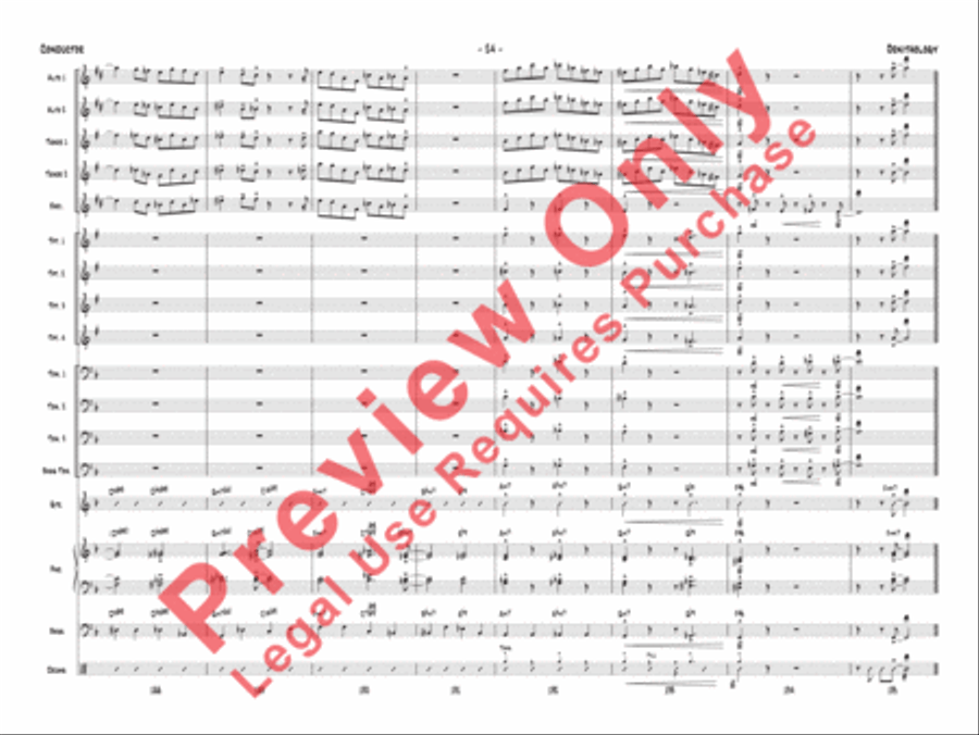 Ornithology Jazz Ensemble scores gallery preview page 45
