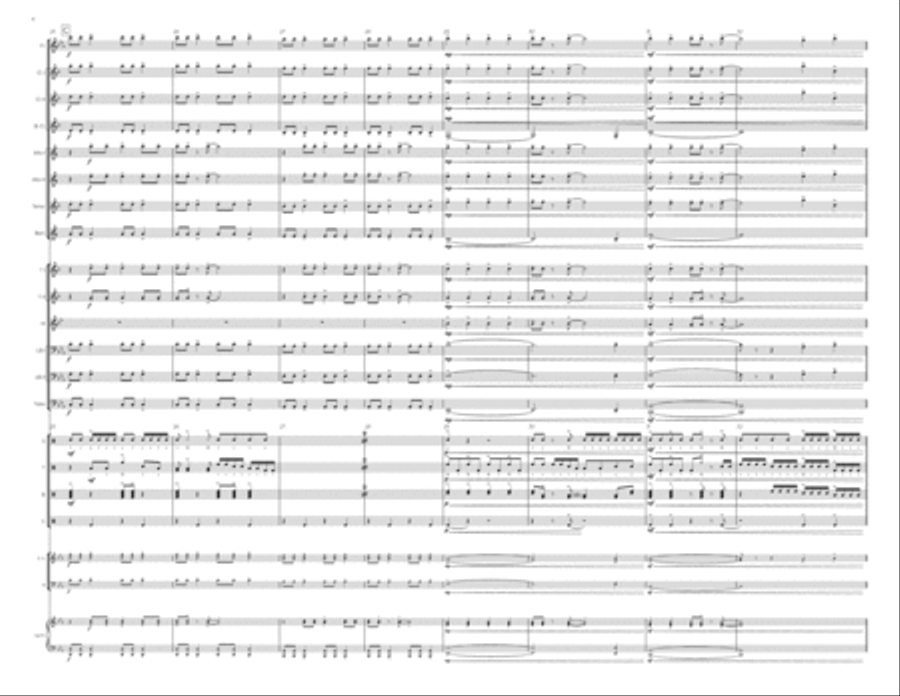 The Kids Aren't Alright Marching Band scores gallery preview page 4