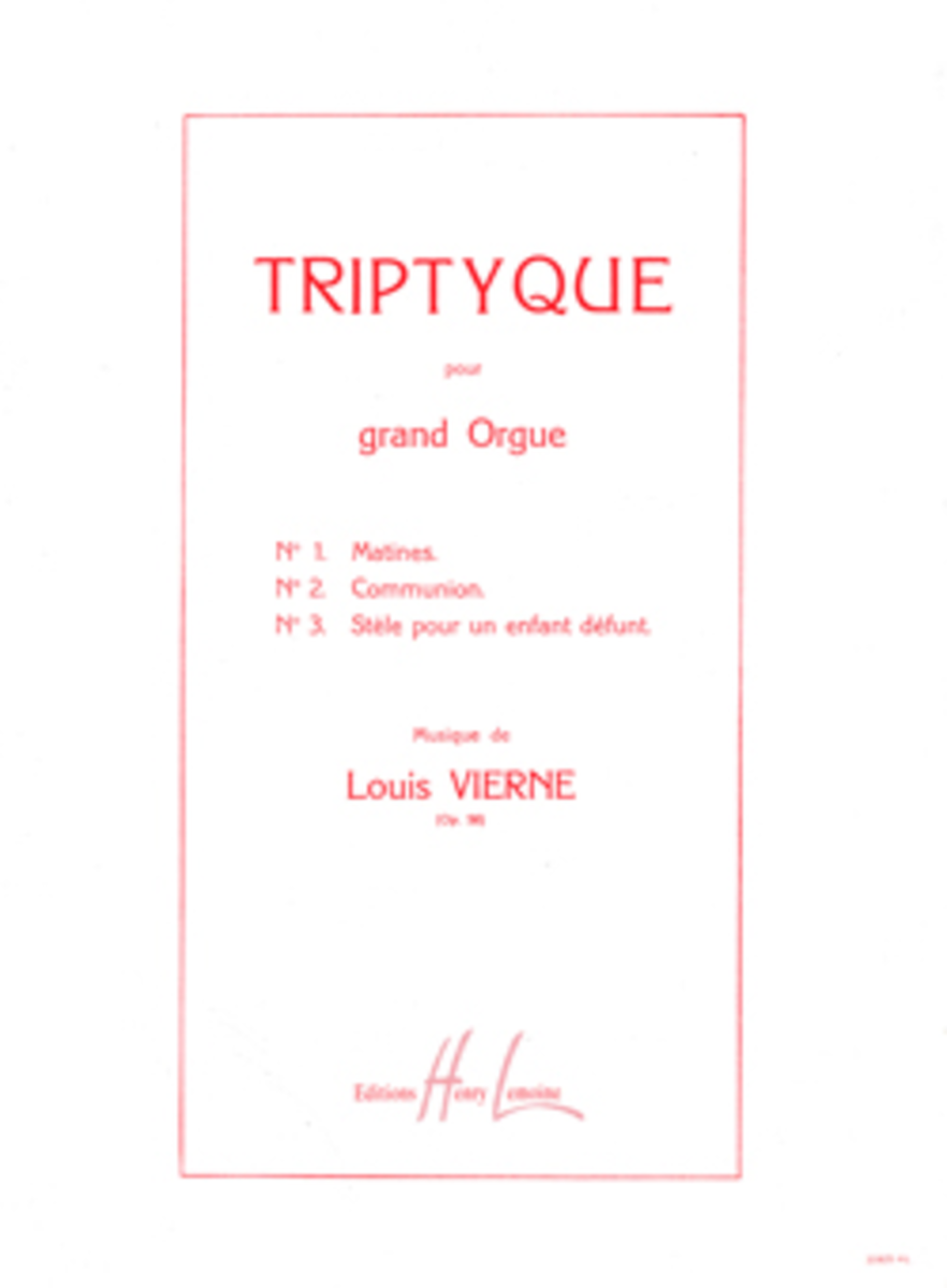 Triptyque Op. 58
