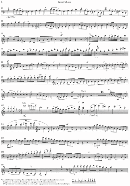 Concerto No. 1 for Double Bass and Orchestra (with Violin obbligato)