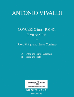 Concerto in A minor RV 461