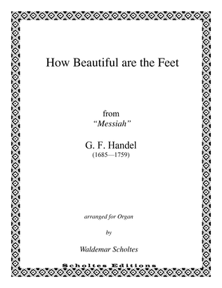 Book cover for How Beautiful are the Feet