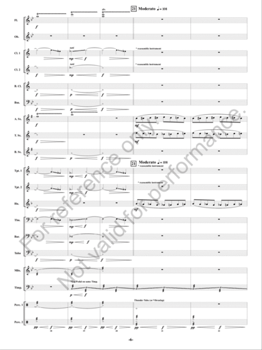Tornado Alley Tornado Alley Concert Band scores gallery preview page 7