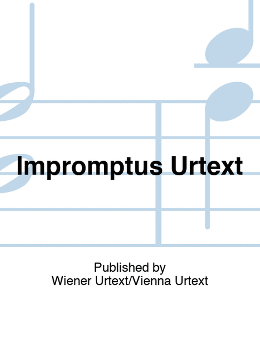 Chopin - Impromptus Urtext
