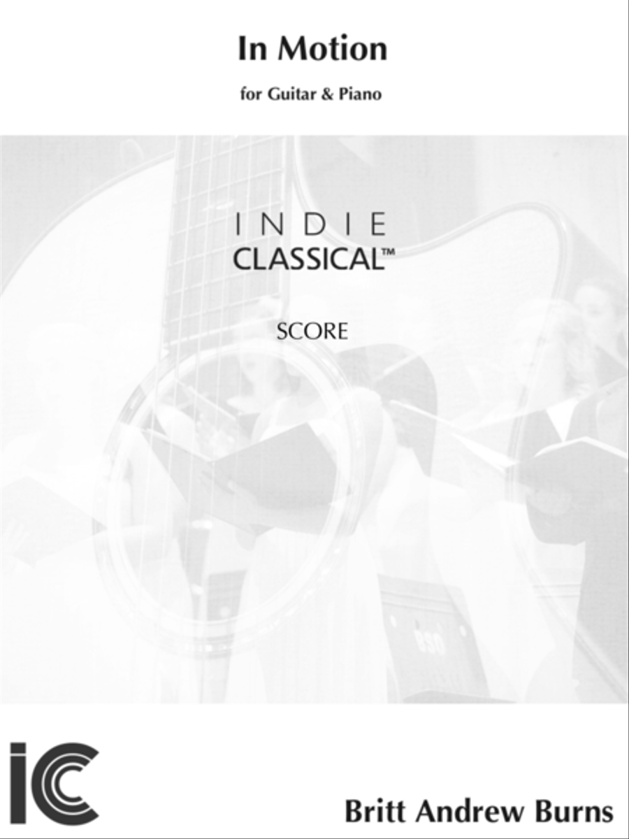 In Motion - for Guitar & Piano Piano scores gallery preview page 3