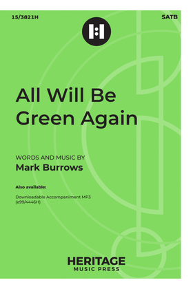 Book cover for All Will Be Green Again
