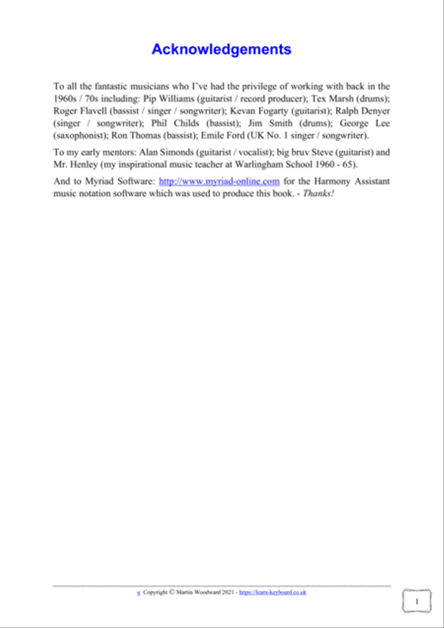 Hanon Piano / Keyboard Exercises 1 - 30 Condensed and Simplified for Beginners Easy Reading Piano Method scores gallery preview page 3