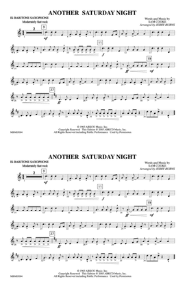 Another Saturday Night: E-flat Baritone Saxophone