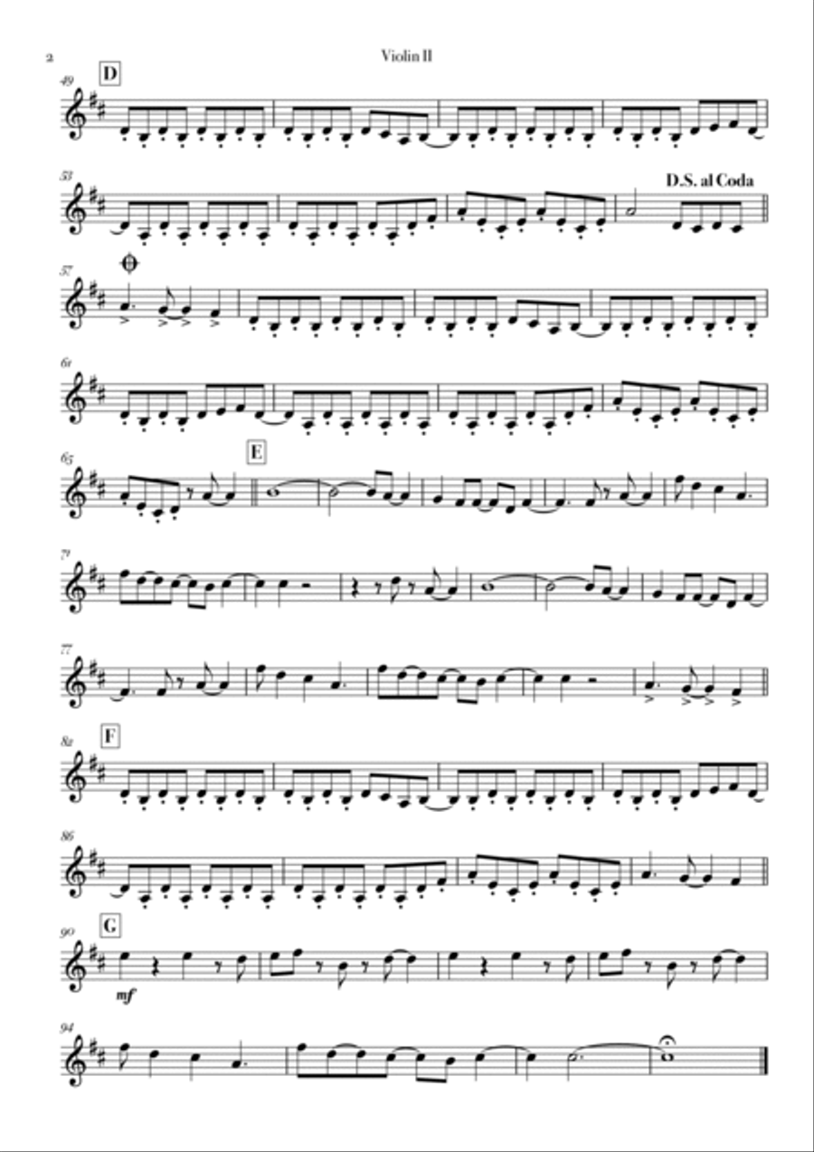 Blinding Lights String Quartet scores gallery preview page 4