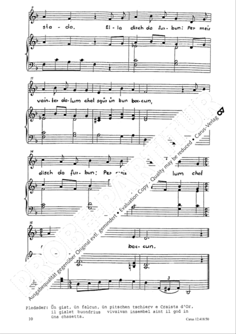 Dal gialet buondrius Voice Solo scores gallery preview page 11