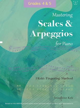 Book cover for Scales and Arpeggios for Piano, Grades 4-5