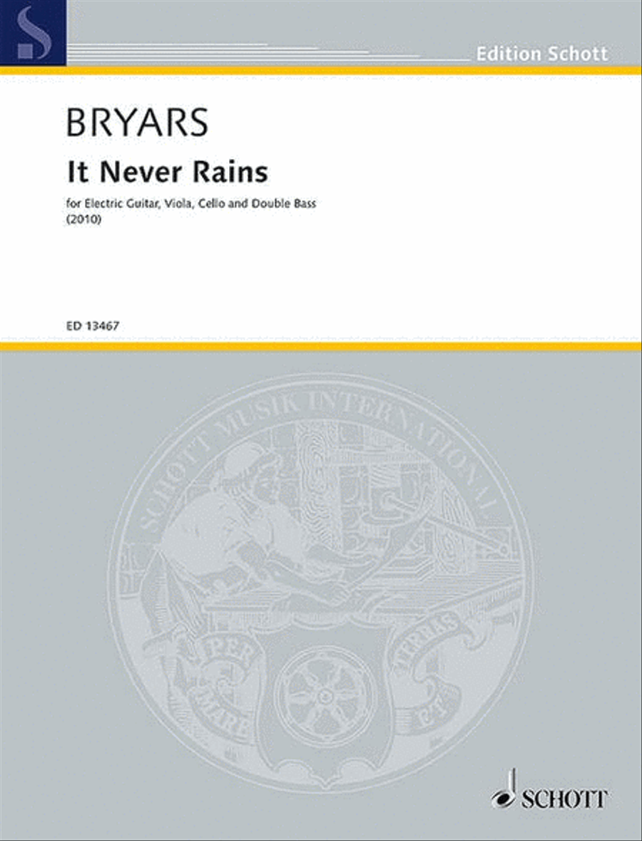 It Never Rains Cello scores gallery preview page 1