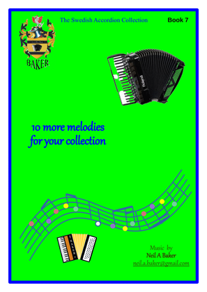Book cover for The Swedish Accordion Collection Book 7