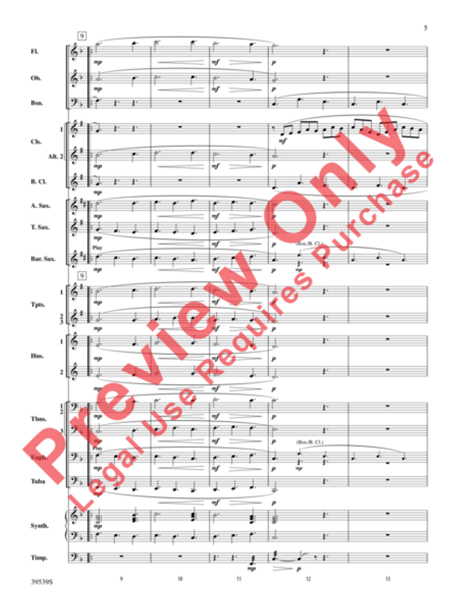 Jesu, Joy of Man's Desiring Concert Band scores gallery preview page 8