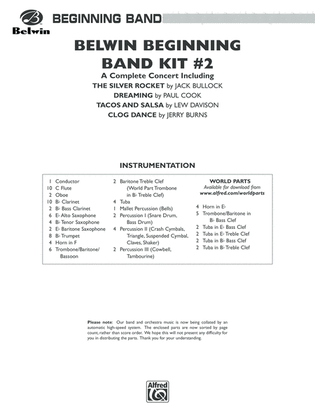 Belwin Beginning Band Kit #2: Score