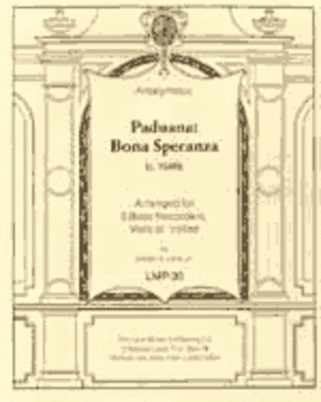 Paduana: Bona Speranza (c.1600)
