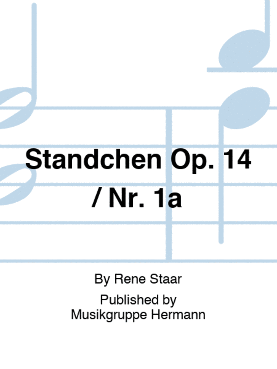 Ständchen Op. 14 / Nr. 1a Violin Solo scores gallery preview page 1