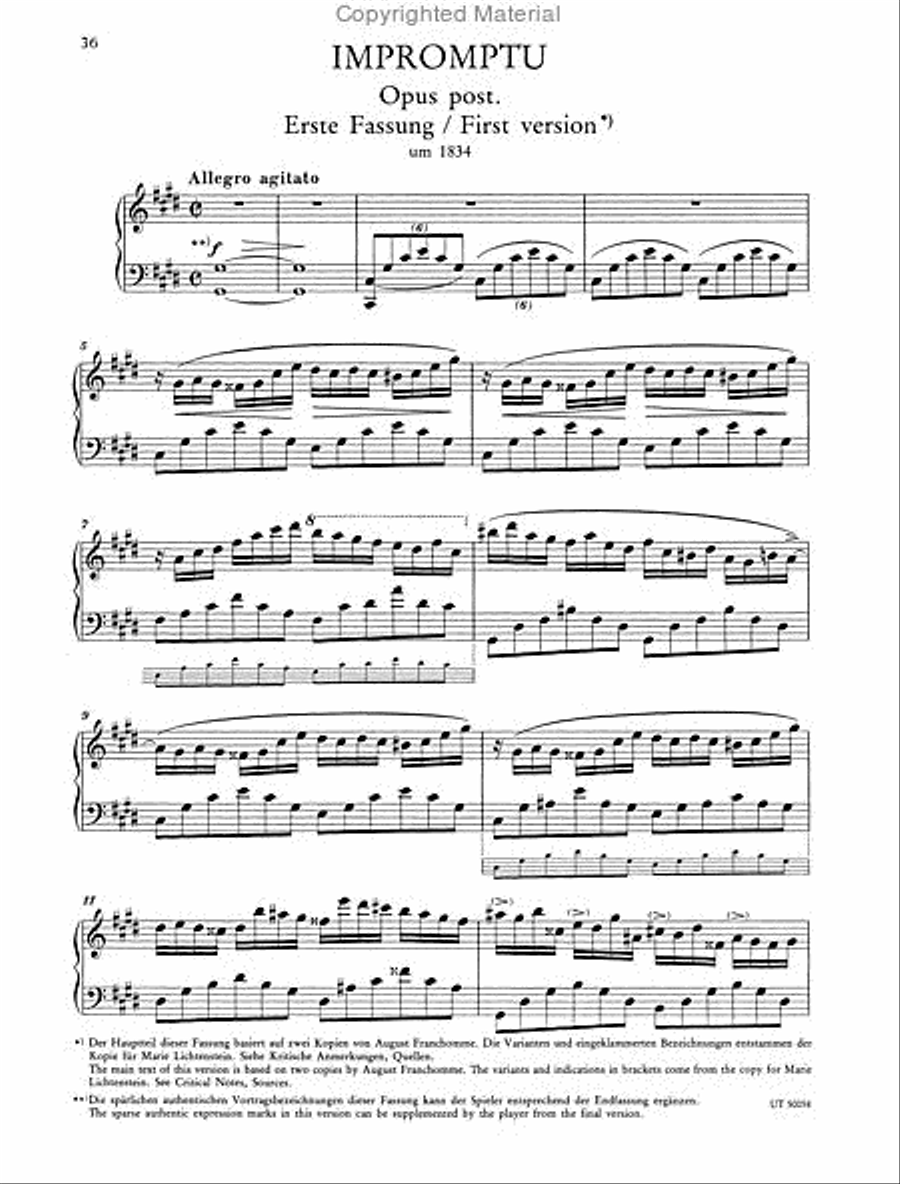 Impromptus Impromptus Chamber Music scores gallery preview page 6