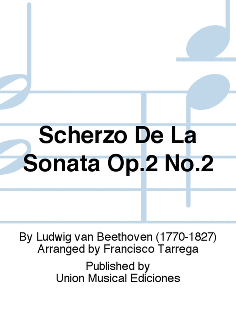 Scherzo De La Sonata Op.2 No.2