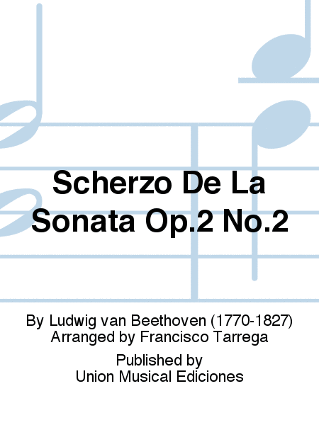 Scherzo De La Sonata Op.2 No.2