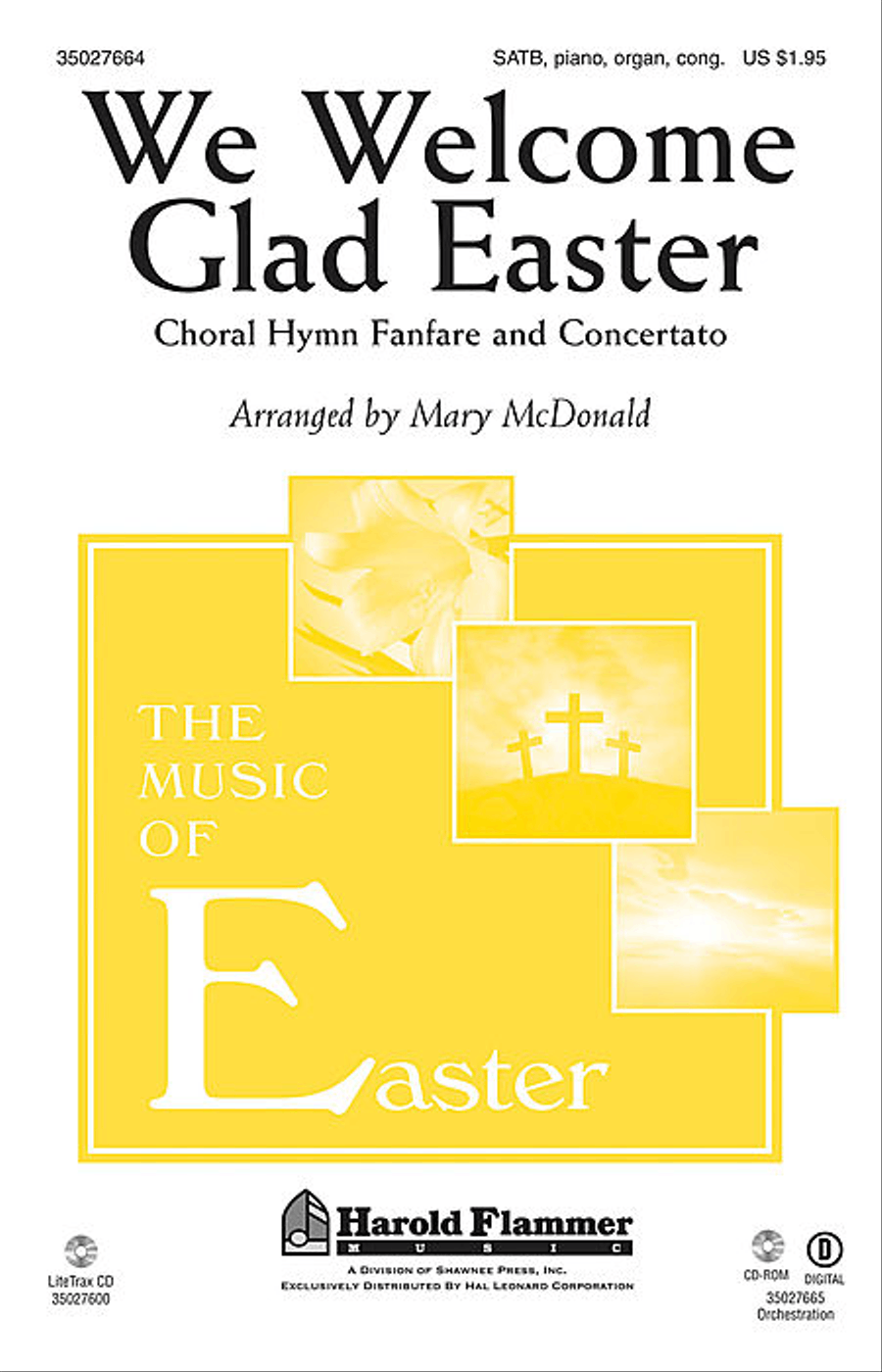 We Welcome Glad Easter (Choral Hymn Fanfare and Concertato) Choir scores gallery preview page 1