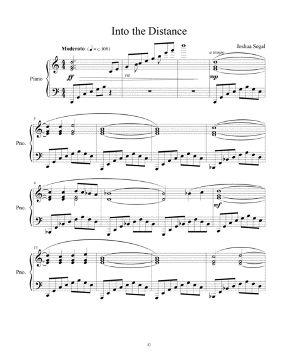 Into the Distance Piano Method scores gallery preview page 1