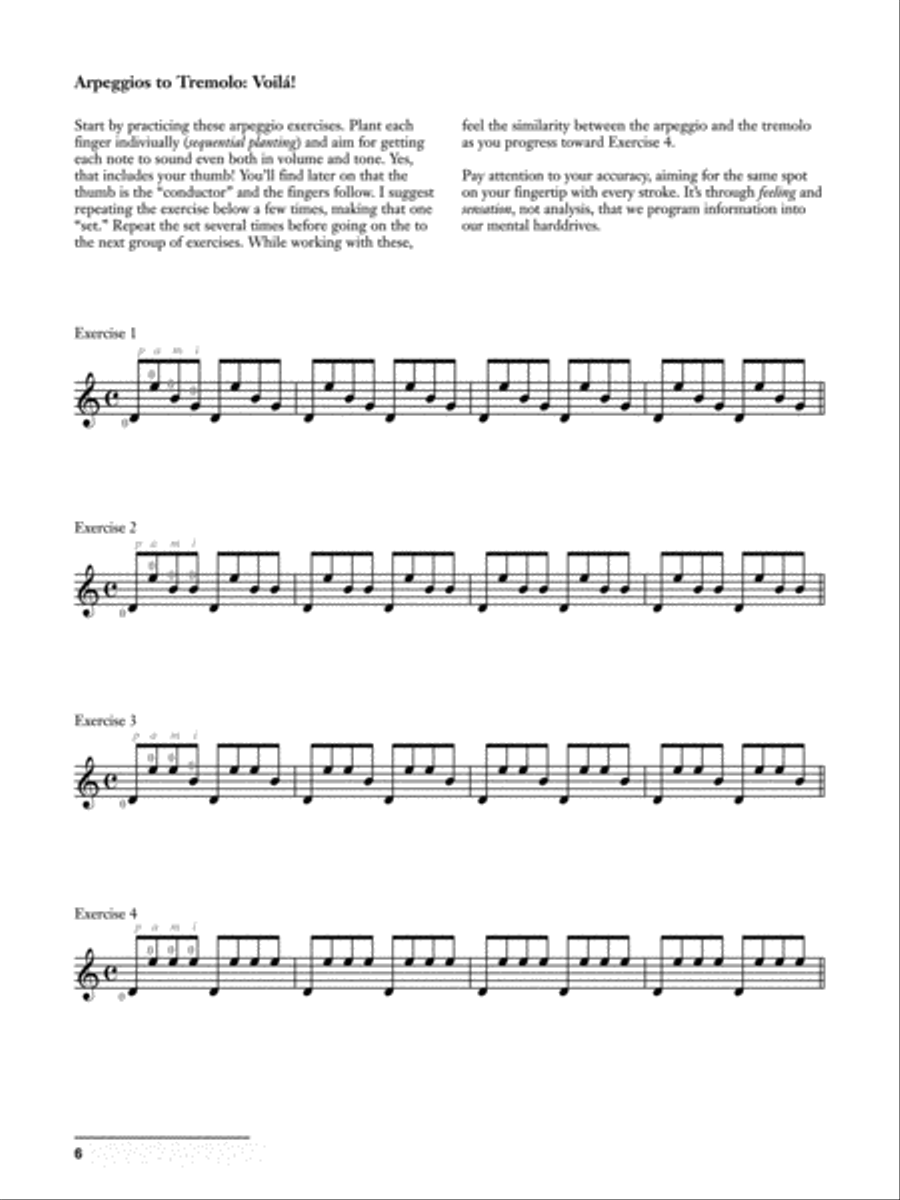 Tárrega -- Recuerdos de la Alhambra Acoustic Guitar scores gallery preview page 3