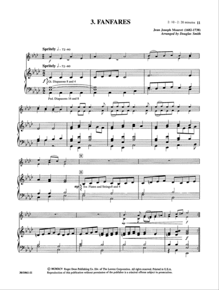 Classics for Trumpet and Keyboard - Full Score