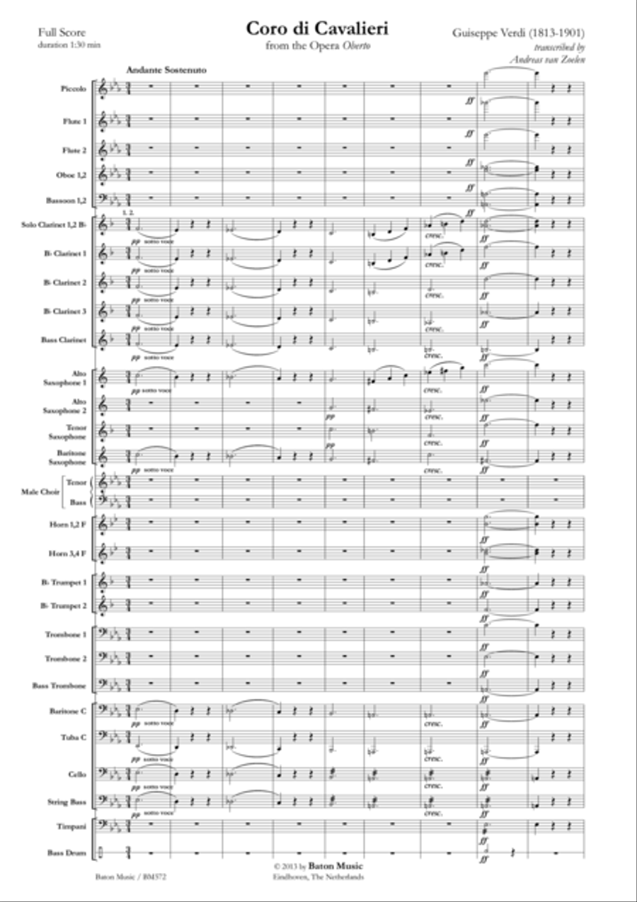 Coro di Cavalieri Men's Choir scores gallery preview page 2