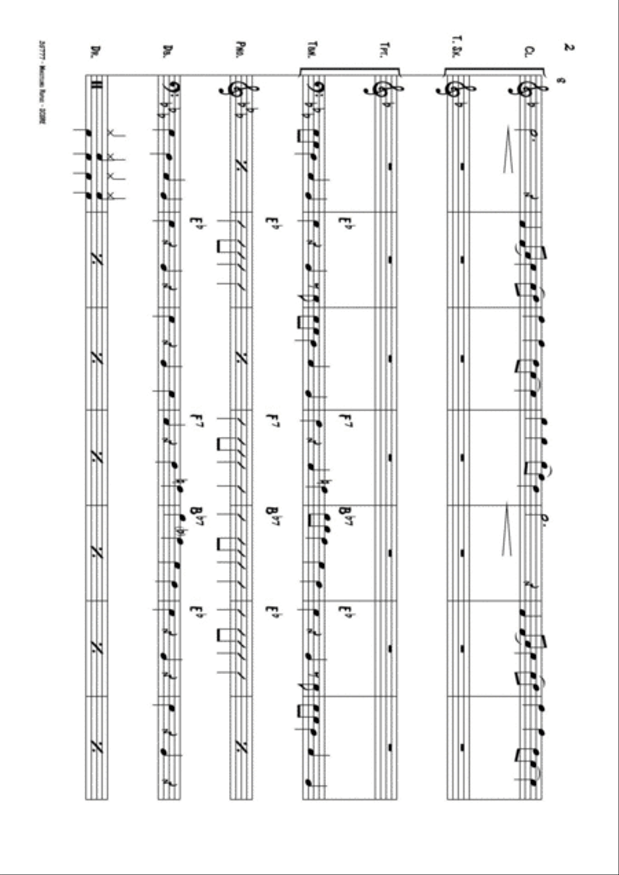 WHISTLING RUFUS Jazz Ensemble scores gallery preview page 3
