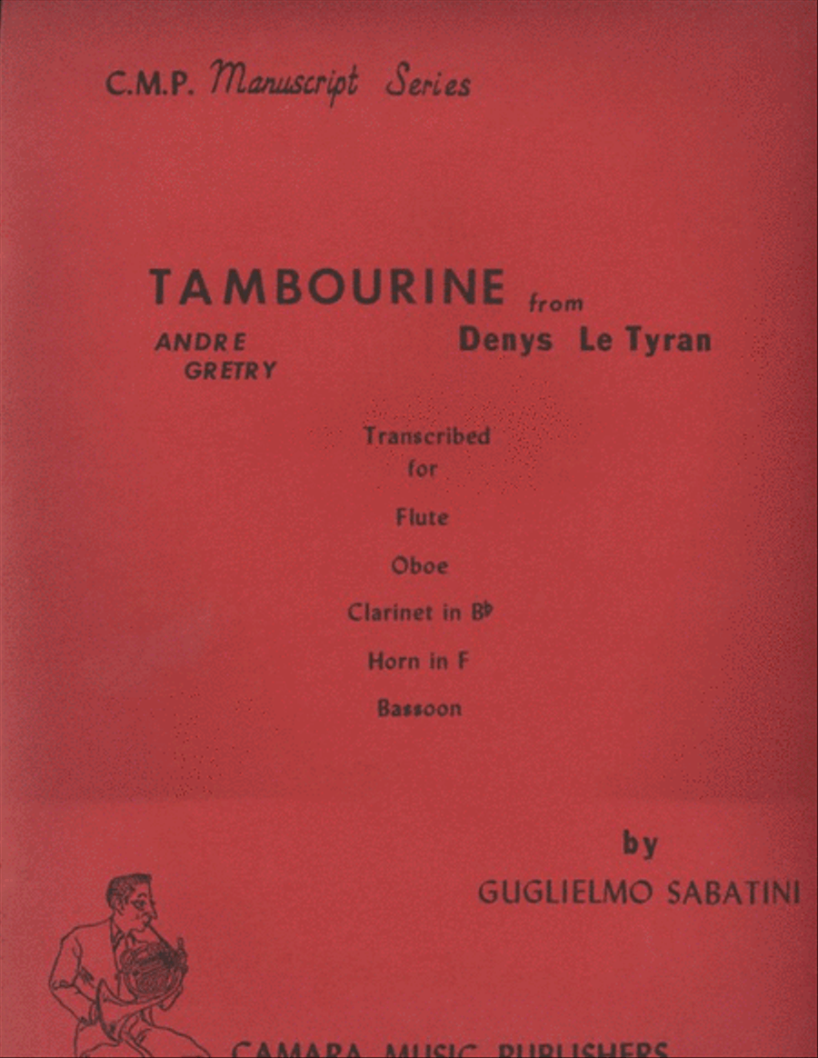 Tambourine (William Sabatini) Woodwind Quintet scores gallery preview page 1
