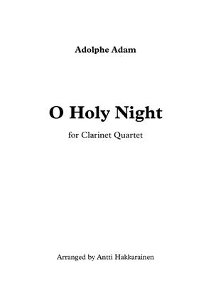Book cover for O Holy Night - Clarinet Quartet