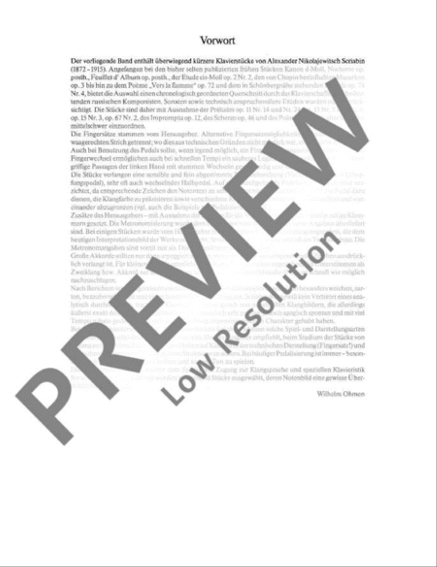 Selected Piano Works Piano Solo scores gallery preview page 3