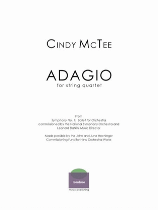 Adagio (score and parts)