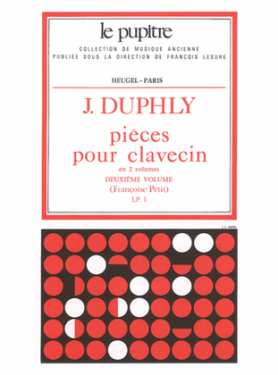 Book cover for Pieces Pour Clavecin Vol.2 (lp1) (harpsichord Solo)
