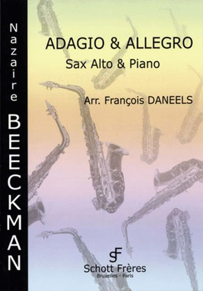Adagio And Allegro Alto Saxophone & Piano