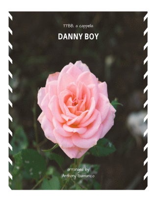 Danny Boy - TTBB, a cappella (Key - E-flat)